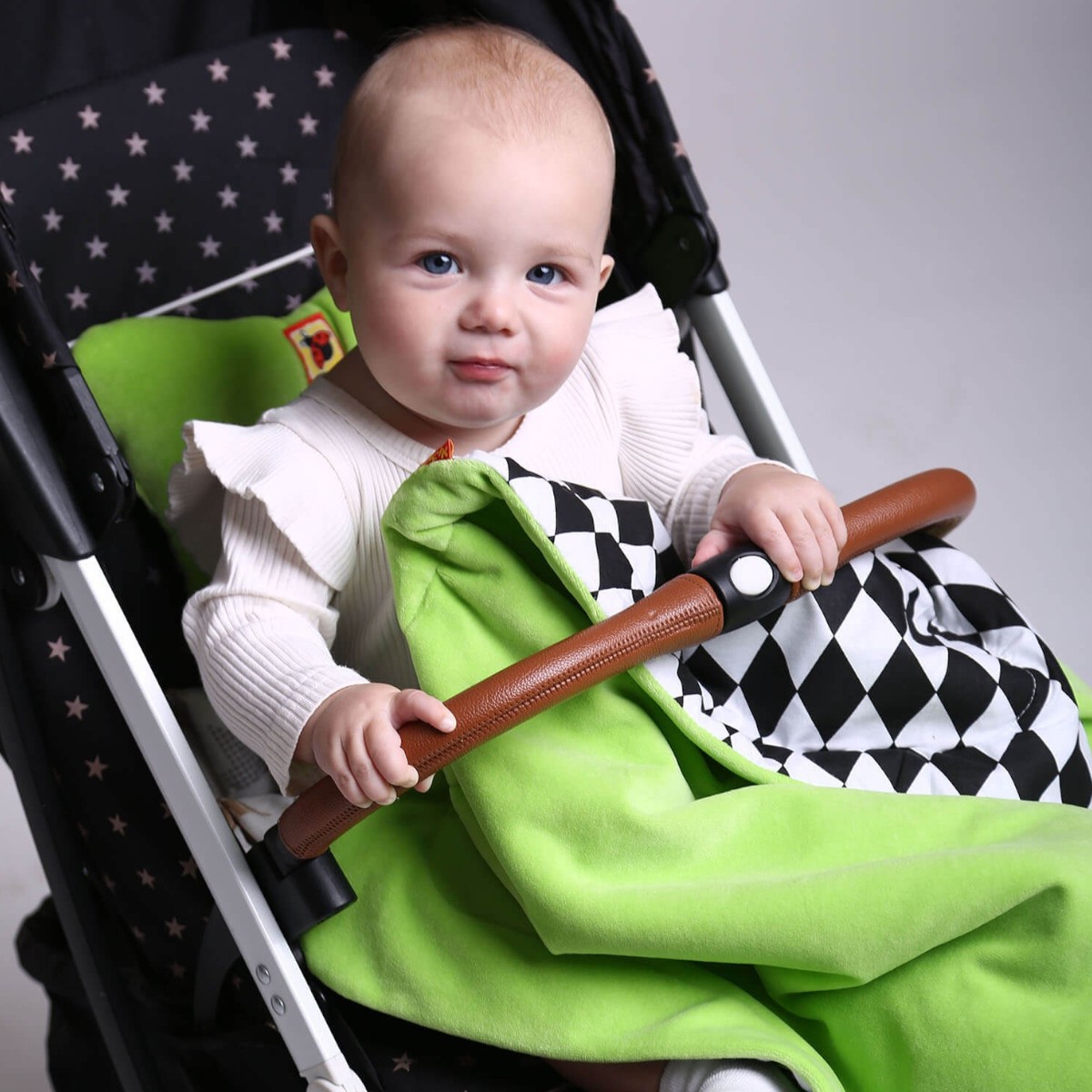 Дитячий постільний комплект Масік "Bed Set Newborn" подушка, ковдра, простирадло (МС110512-08) Зелений
