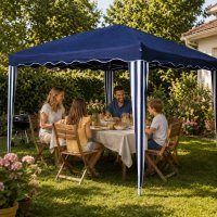 Садовый павильон палатка Gazebo Tente 3 х 3 м беседка тент для пикника сада и дачи, складной шатер