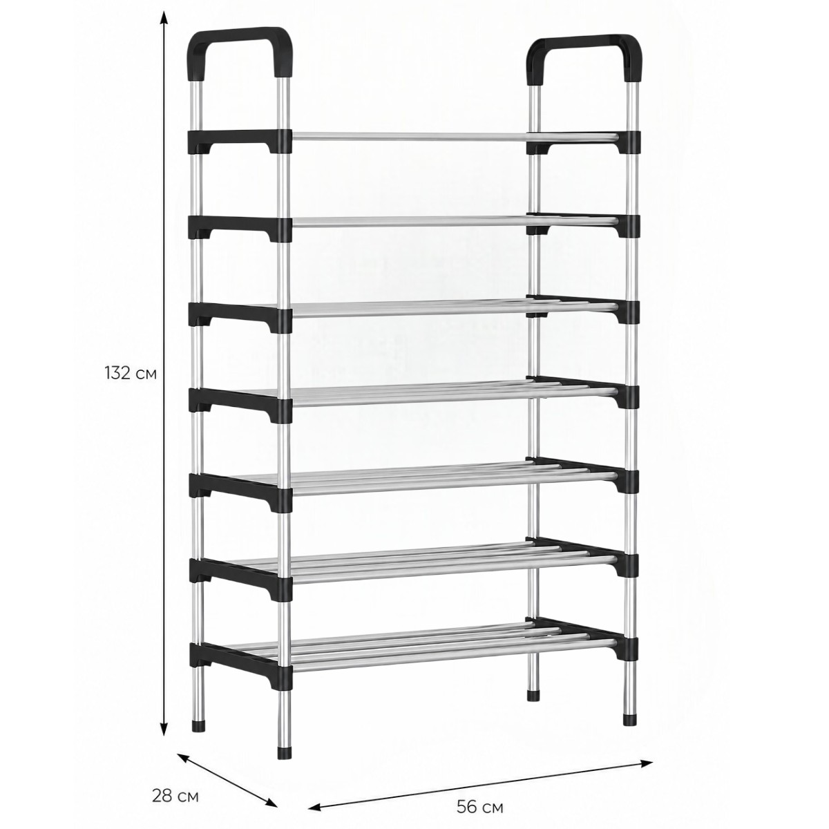 Полка для обуви Shoe Rack 56 х 28 х 132 см 7 полок (R93314)