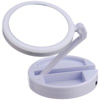 Настольное зеркало с подсветкой LED MIRROR