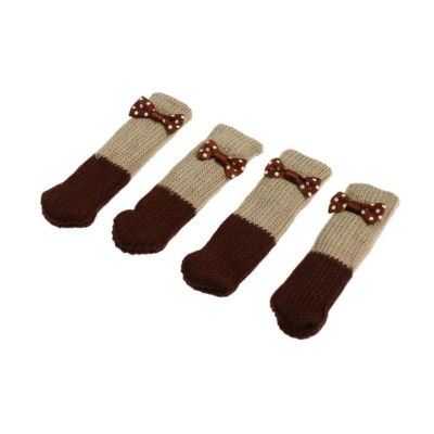 Накладки защитные на ножки мебели DOINN 4 шт 10 х 3 см (R94466) (Коричневый)