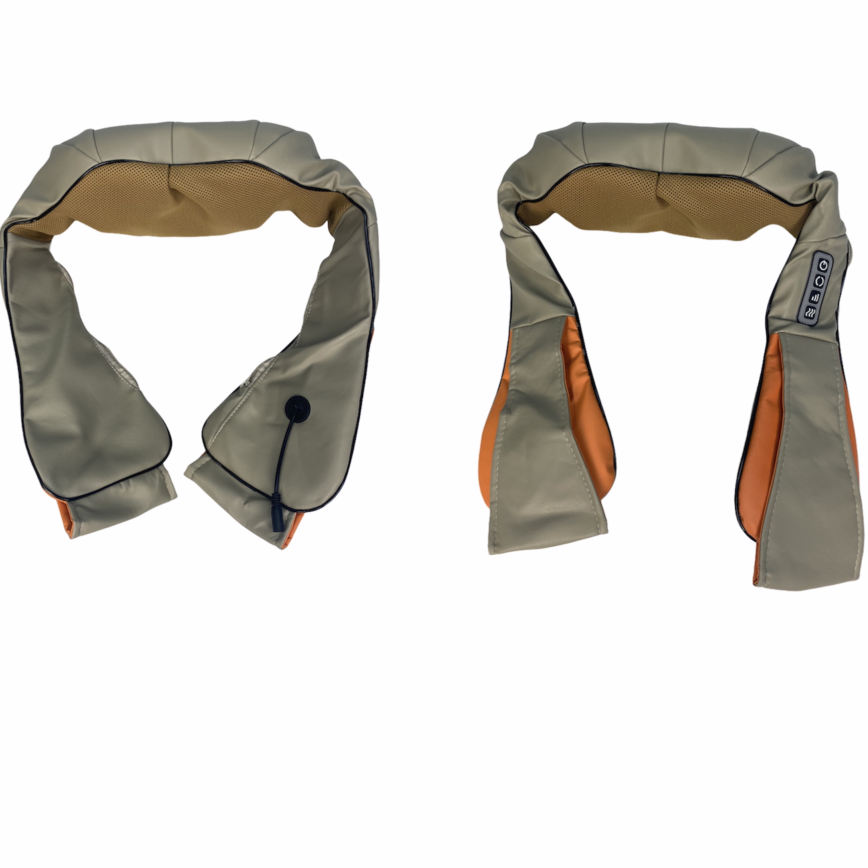 Роликовый электро массажер с ИК-прогревом для спины и шеи Massager of Neck Kneading