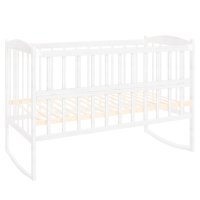 Кроватка-качалка детская с откидным бортиком TOYS 