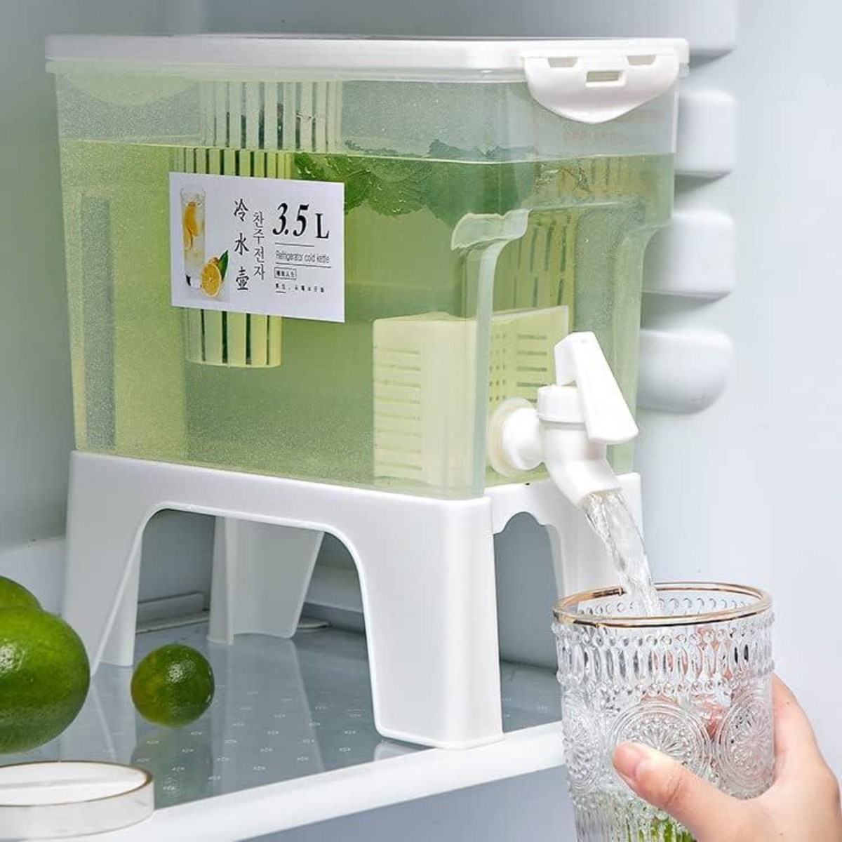 Лимонадник пластиковый с краном Lemonade Bottle 3.5 л (R93237)
