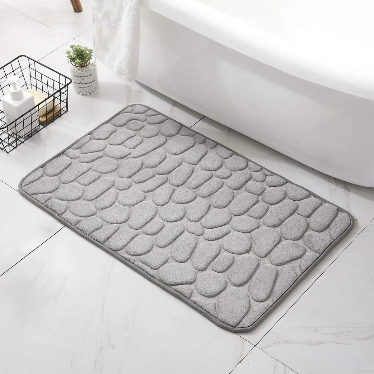 Коврик для ванной влаговпитывающий Trento Coral Velvet Ground 40 х 60 см