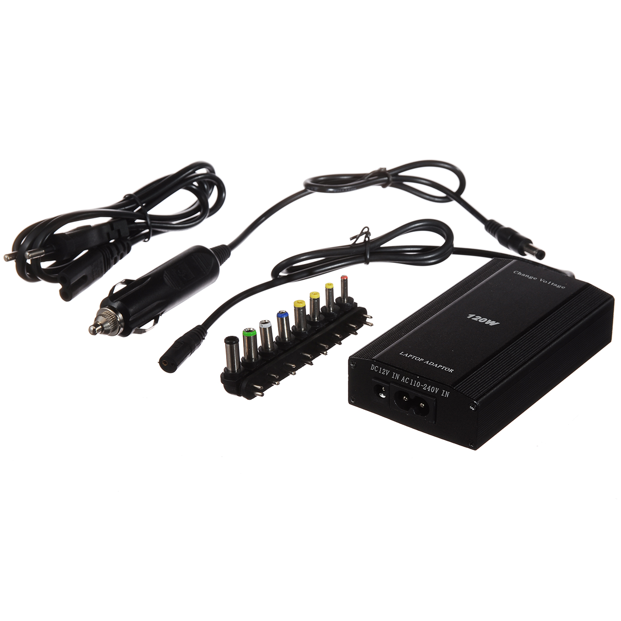 Зарядка для Ноутбука ( Автомобильная зарядка) 120W