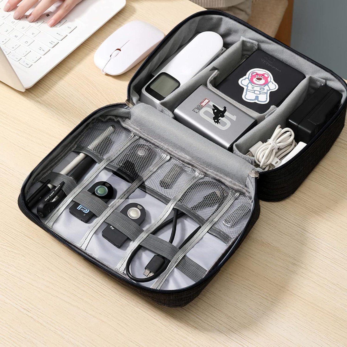 Сумка-органайзер дорожная для зарядных устройств, проводов Travel Digital Bag 27 х 20 х 9см (R32837)