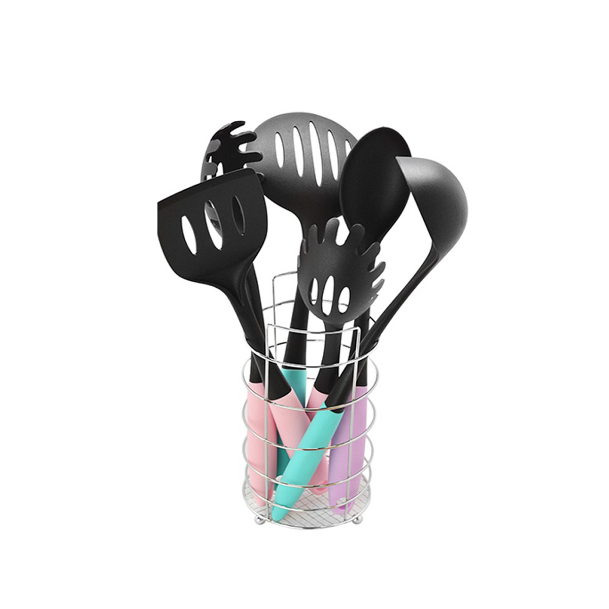 Кухонный набор с подставкой  STENSON 7 предметов (R26510)