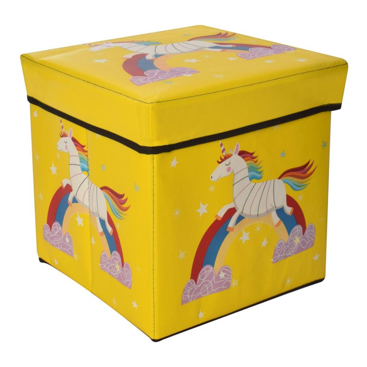 Коробка-пуф для хранения игрушек, вещей Pouf Box 30 х 30 х 30 см (R33429)