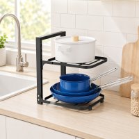 Полка-органайзер кухонная Storage Rack 2 яруса 26 х 22 х 33 см (R94697)