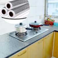 Кухонная жиронепроницаемая самоклеящаяся фольга Kitchen Oil-proof 2 м