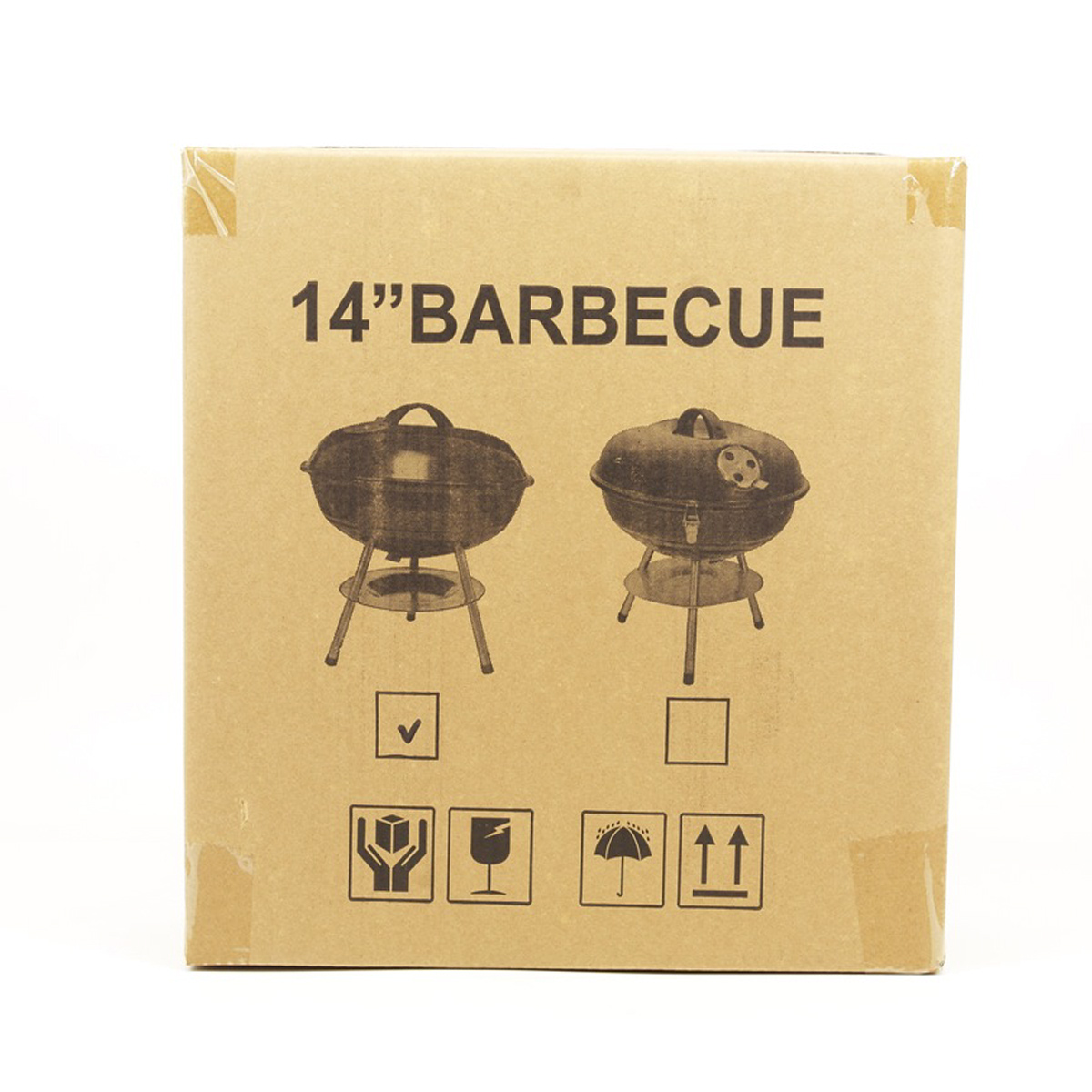 Гриль розкладний мангал BARBECUE 36 см (1892) Круглий