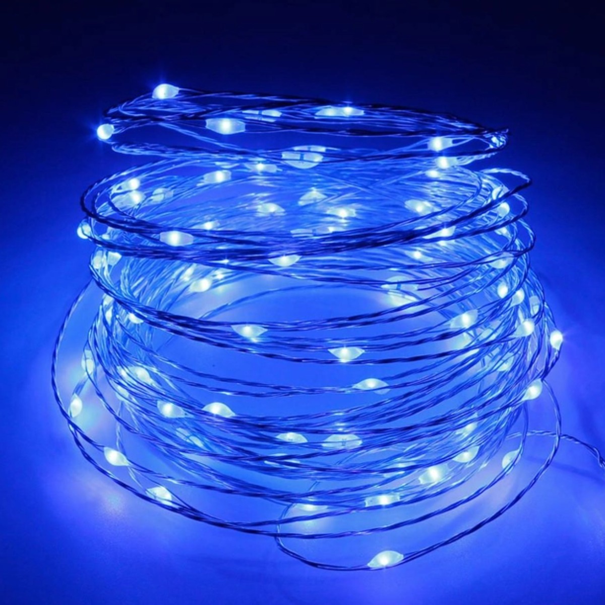 Гирлянда новогодняя Ledlight "Струна" 5 м (RD237) Синяя