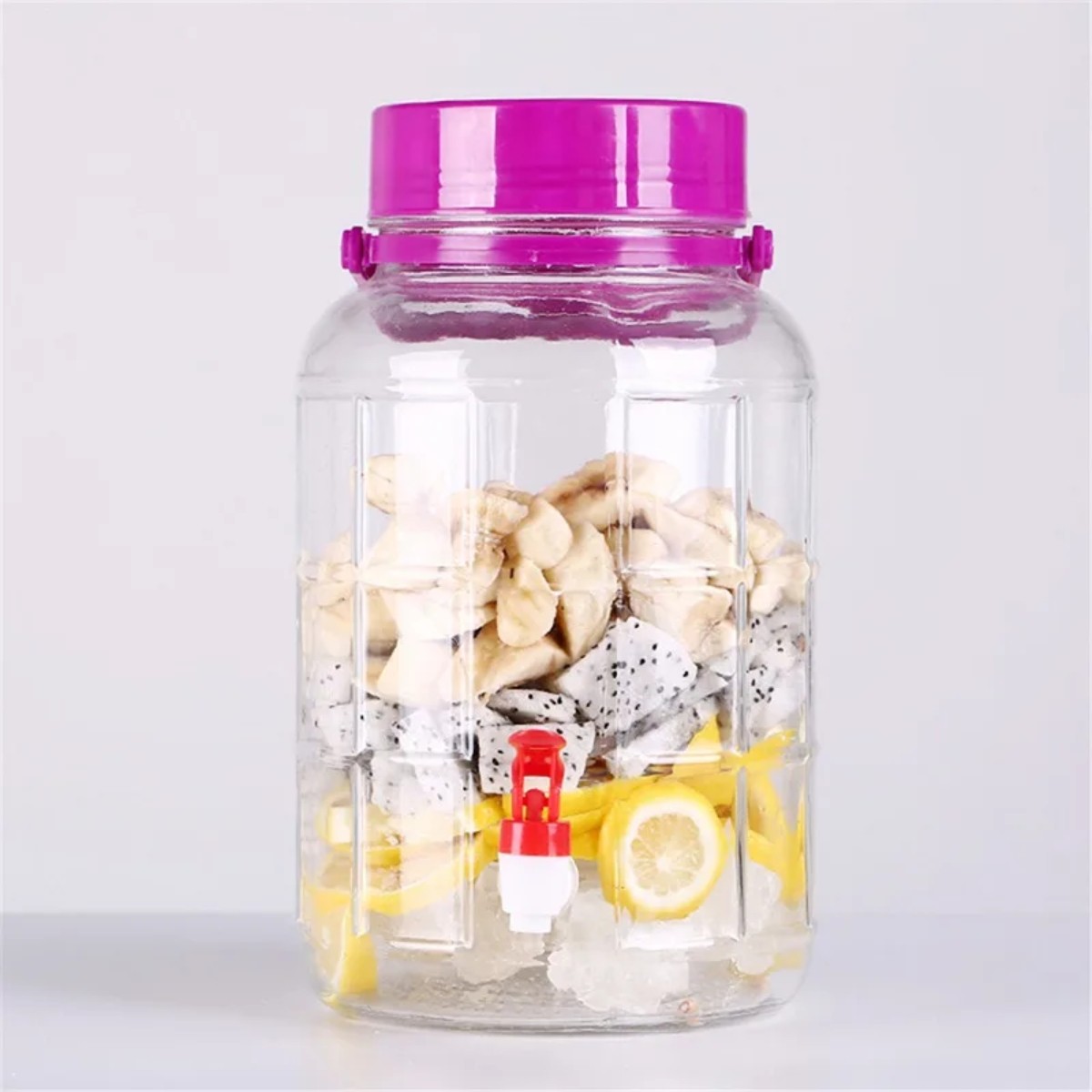 Лимонадник із краном Lemonade Bottle 3 л (R92842) Скло
