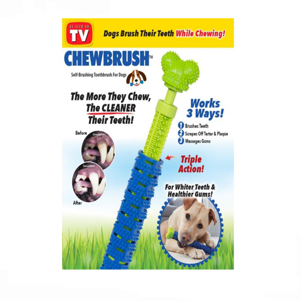 Зубная щетка для собак СHEWBRUSH 