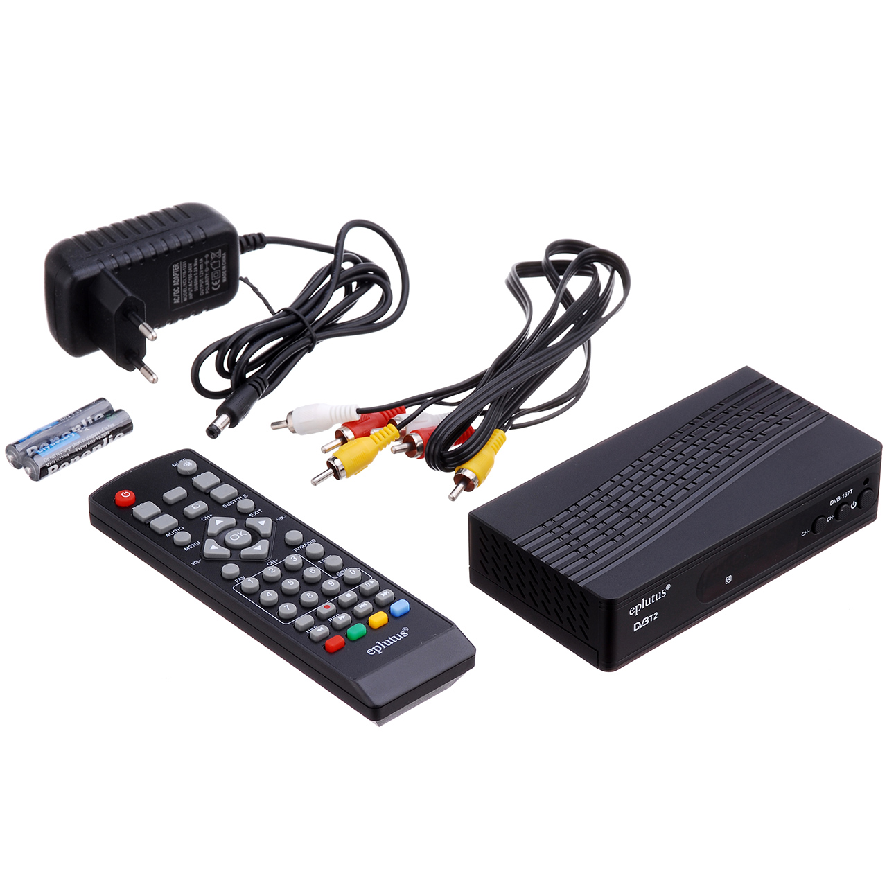 Цифровий ТВ-ресивер DVB-T2 Eplutus DVB-137T