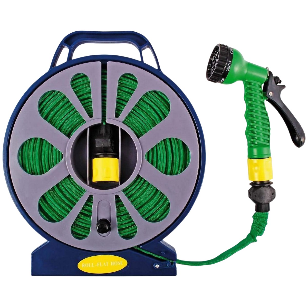 Шланг для полива Garden Hose 15 м с катушкой и  распылителем, садовый набор для полива (BB-4302)