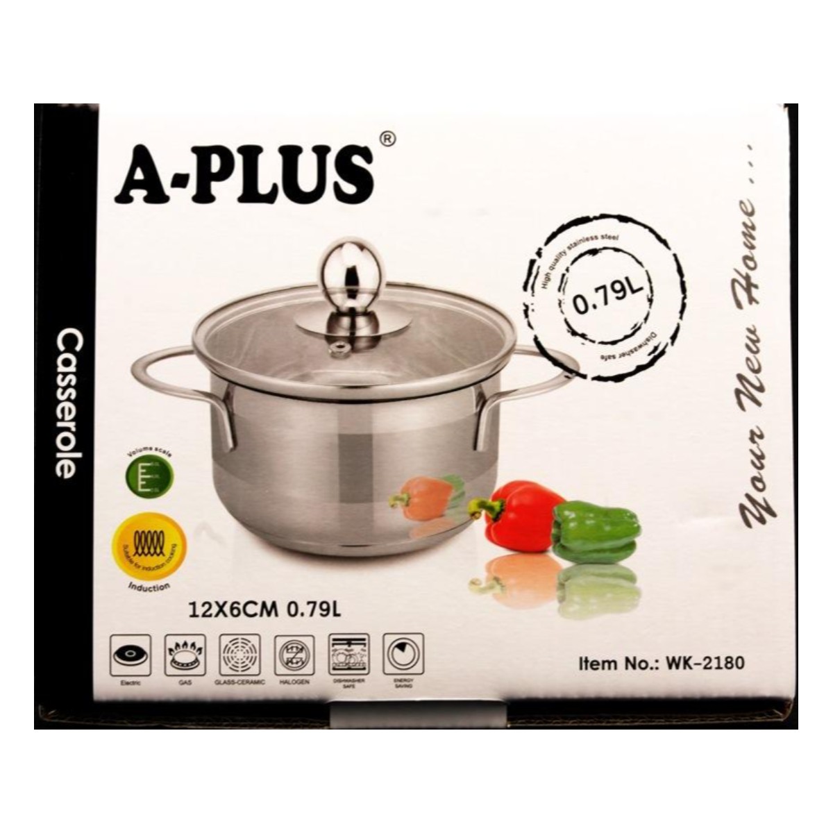 Кастрюля A-PLUS 0.79 л (2180)