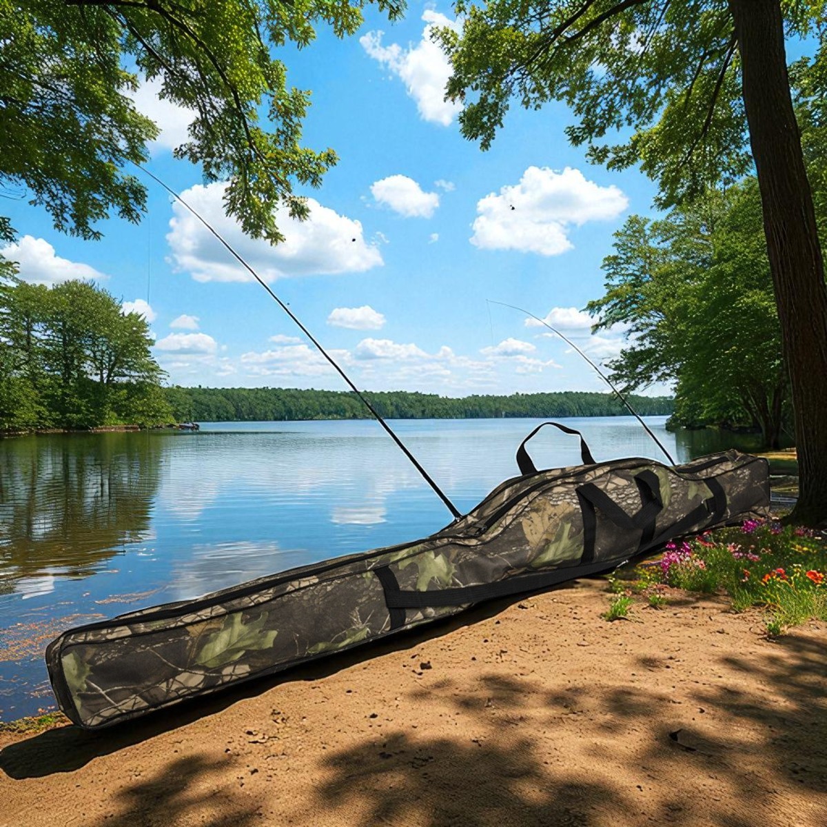 Чохол для спінінгів Sams Fish 150 см 2 відділа (SF24194-2)