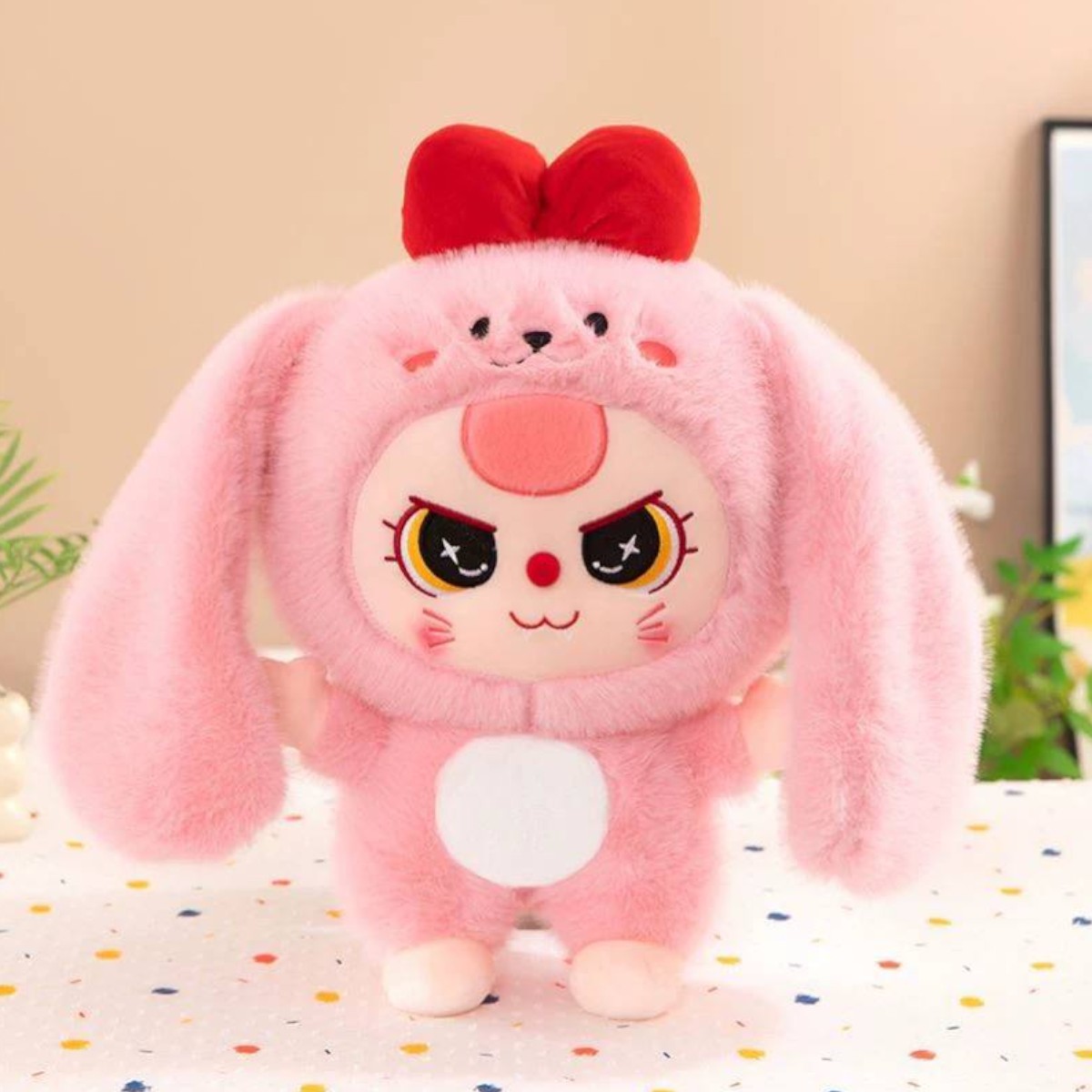 Мягкая игрушка Labubu 3 в 1 с пледом внутри 