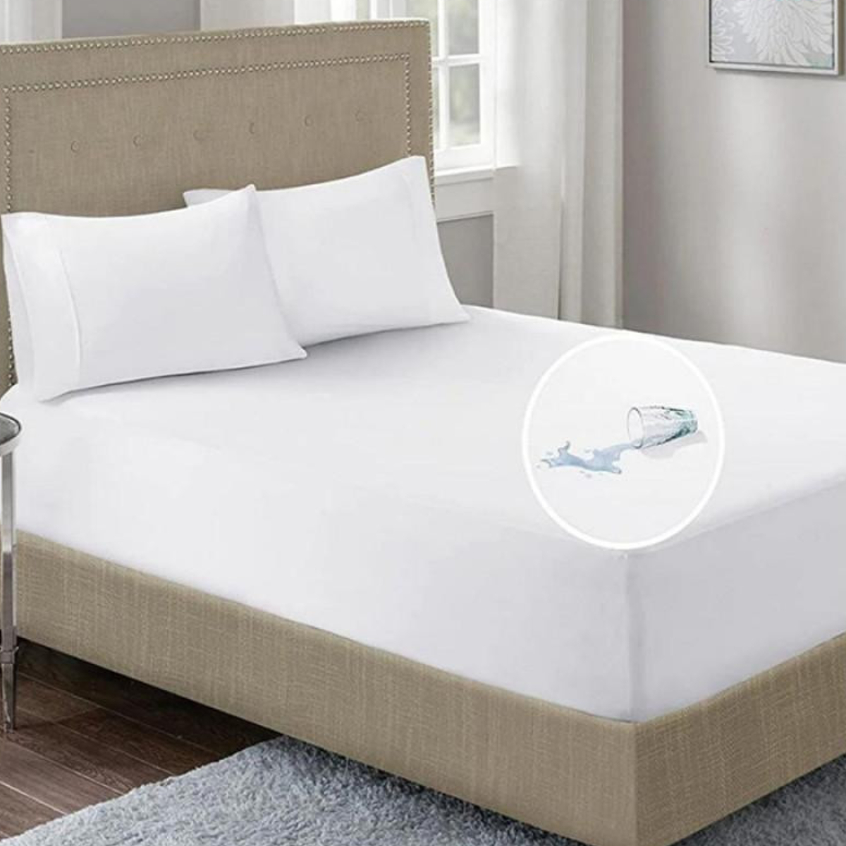 Наматрацник непромокаючий на резинці Mattress Protector 90 х 200 х 25 см (R94699-90)