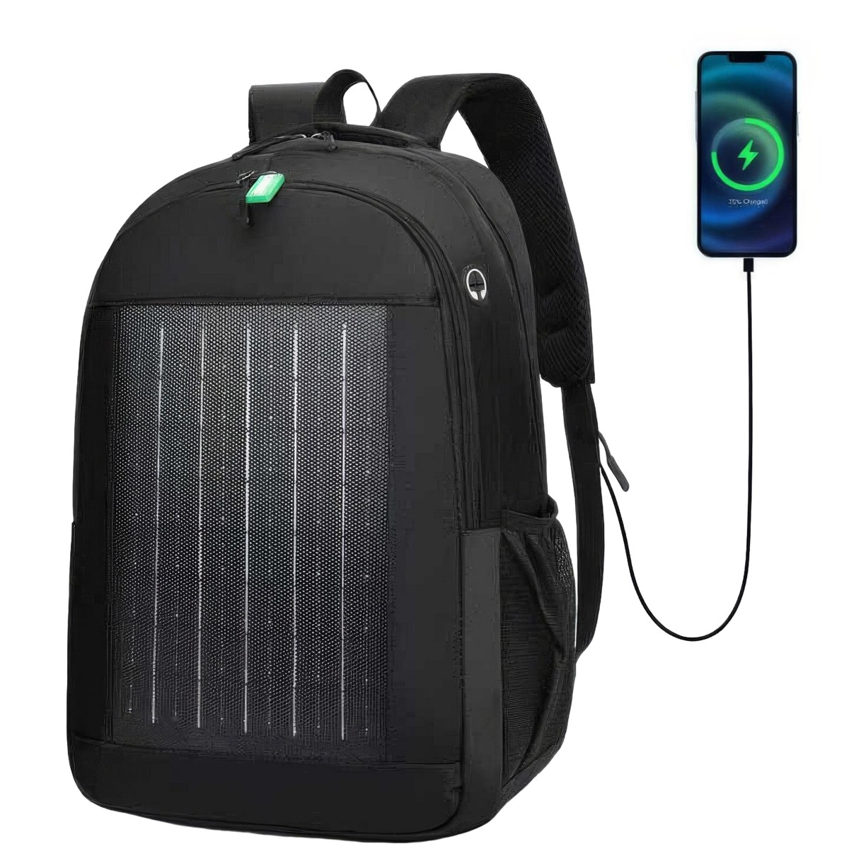 Рюкзак SolarBag со встроенной солнечной батареей 10W и USB выходом для зарядки устройств