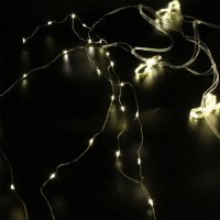 Xmas гирлянда CURTAIN 600 led WW 8х1,5м WITH CONNECTOR (7255)