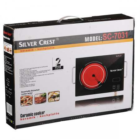 Инфракрасная электроплита Silver Crest (7031) Керамическая