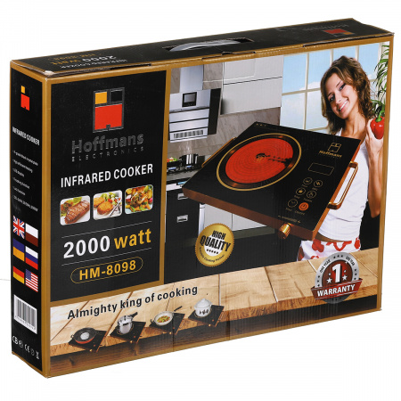 Інфрачервона електроплита Hoffmans (8098)