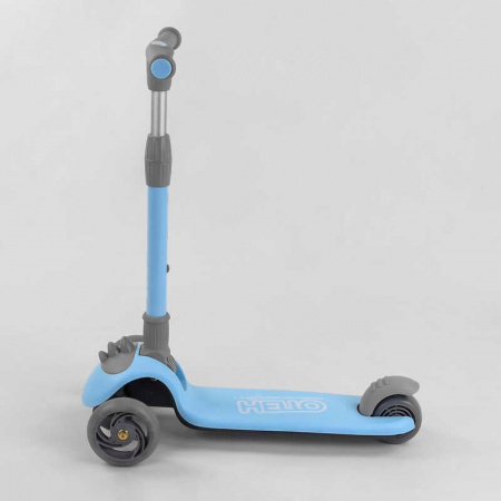 Самокат_трехколесный_D-0885_(6)_Best_Scooter_ГОЛУБОЙ_складной_алюминиевый_руль_3_колеса_PU_со_светом