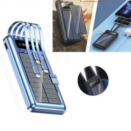 Power Bank на сонячній батареї UKC 10000 mAh (8285)