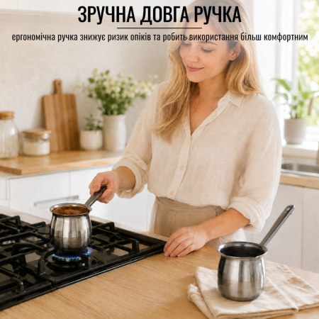 Турки набор A-PLUS 360 мл и 720 мл (0271) Нержавеющая сталь