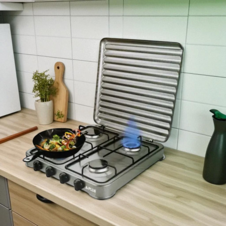 Газова плита A-PLUS 4 конфорки (2108) Gray