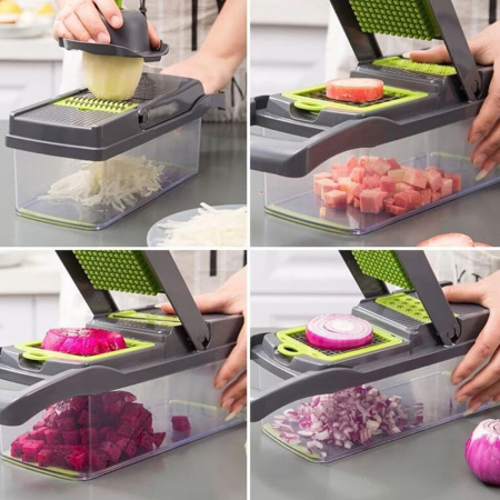 Овощерезка VEGGIE SLICER 14 в 1 (385 KI)