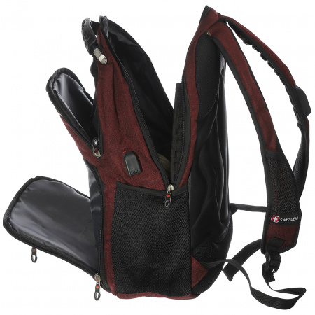 Рюкзак Swissgear 28 л (9377) Бордовый