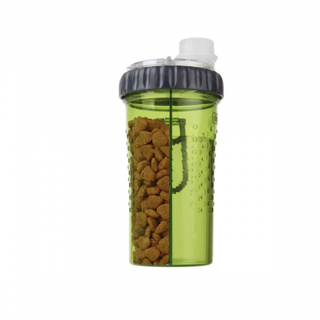 Бутылка двойная для воды и корма для животных Snack-Duo