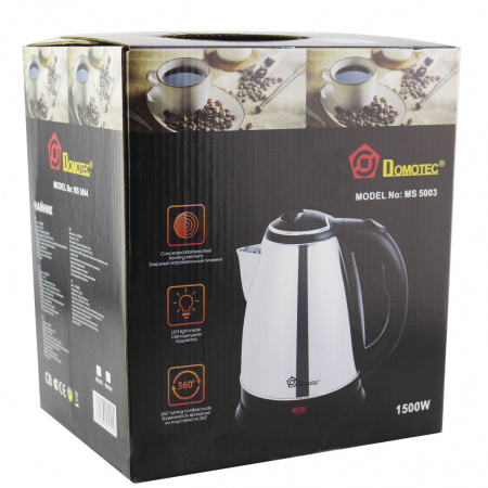Электрочайник Domotec 1500 Ватт (MS 5003)