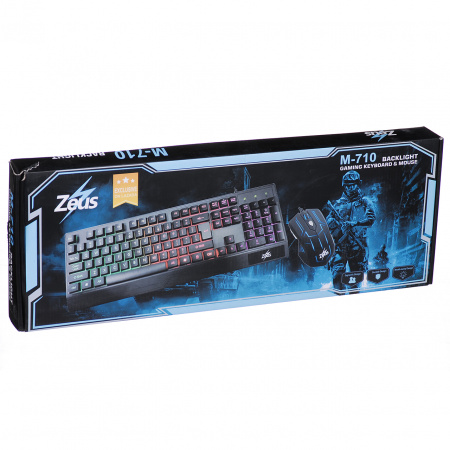Клавиатура беспроводная и мышь LED GAMING 710