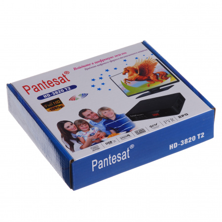 Цифровой ТВ-ресивер DVB-T2 Pantesat HD-3820 