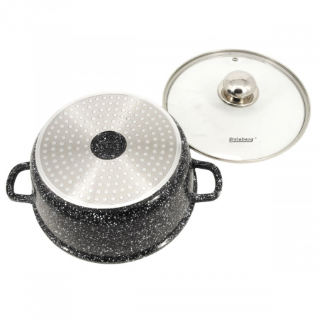Каструля Styleberg 5.8 л (ST-3024) Гранітне покриття