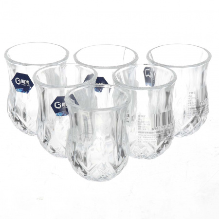Набор рюмок Lang Xu Glass 52 мл 6 шт (1506 LXY)