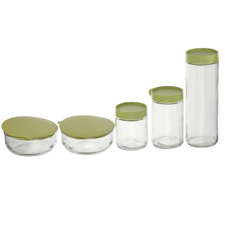 Контейнеры пищевые с емкостями для сыпучих Glassware (27085 GB)