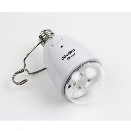 Лампочка на акумуляторі GD-Light BL (GD-5005)
