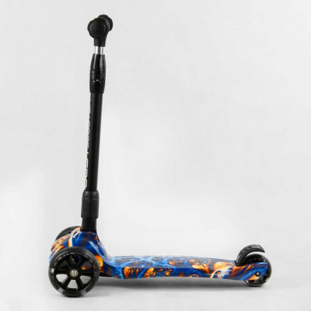Самокат_трехколесный_Best_Scooter_54-704_MAXI_(6)_складной_алюминиевый_руль_3_колеса_PU_со_светом_пе