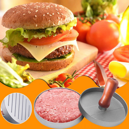 Пресс форма для котлет бургеров Burger Press 9 см