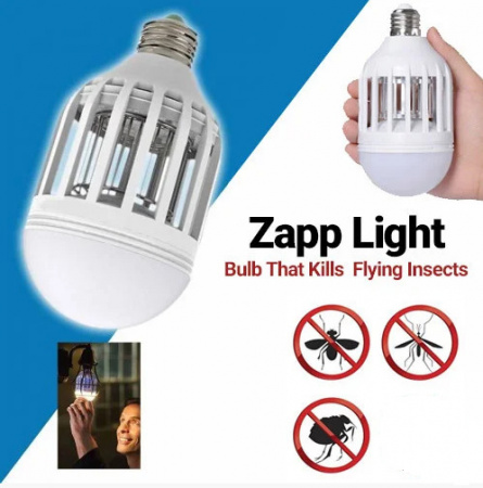 Лампочка відлякувач від комарів Zapp light (5052)