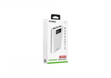 Мобильная зарядка Power Bank SYROX PB107 20000 mAh
