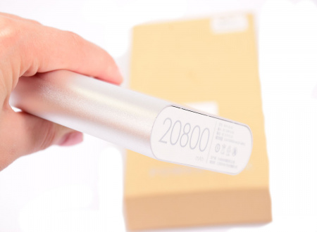 Павер Банк UKC 20800 mAh (реальна 9600 mAh) 02-NDY Silver