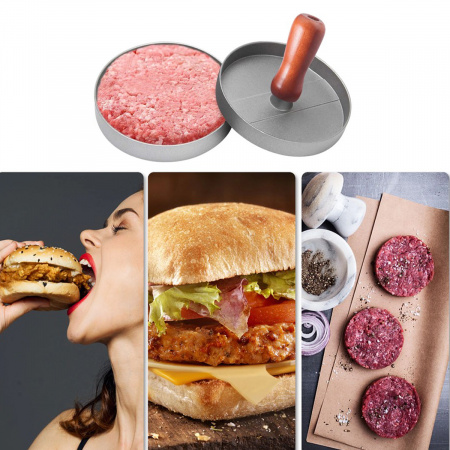 Пресс форма для котлет бургеров Burger Press 9 см