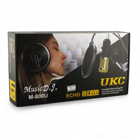 Микрофон студийный UKC DM-800U 